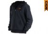 chunk heavy duty hoody black marl bij.....HARECO